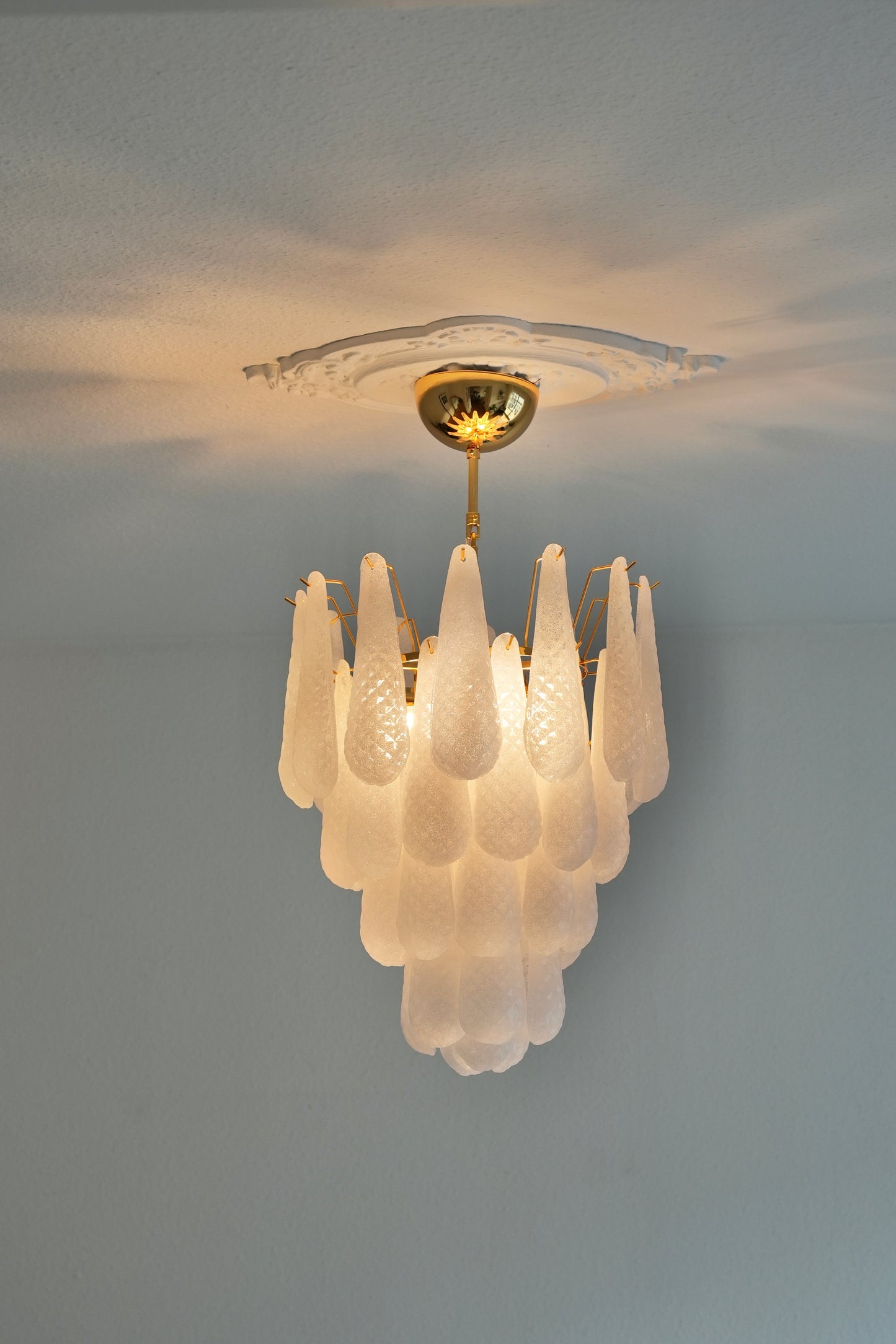 Chandelier "Stockholm" Gold