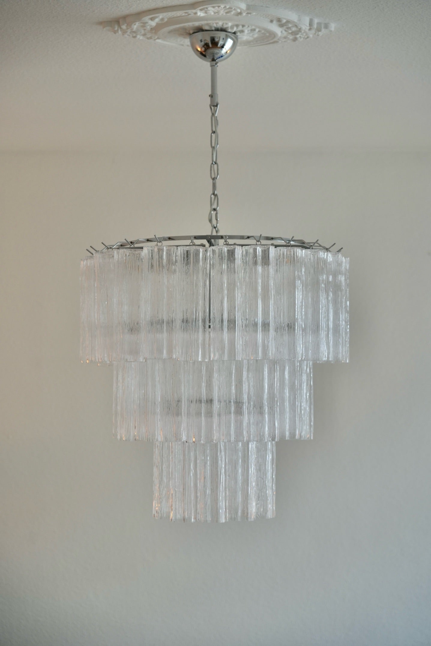 "Versailles" Chandelier Silver
