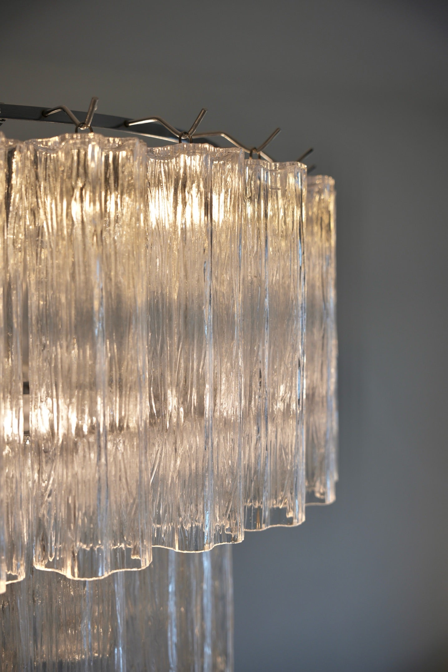 "Versailles" Chandelier Silver